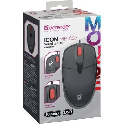 ����� Defender Icon MB-057 USB Black (52057) - �������� 5