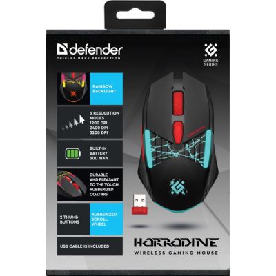 ����� Defender Horrodine GM-237 LED Wireless Black (52237) - �������� 5
