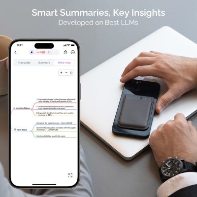   PLAUD AI Note Black (NB-100-BL) -  4