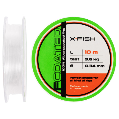 ������������ X-Fish FCoated 10m 0.34mm 9.6kg (1917.01.30) - �������� 1