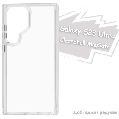 ����� �� ��������� �������� BeCover ClearShell Samsung Galaxy S23 Ultra SM-S918 Transparancy (713391) - �������� 7