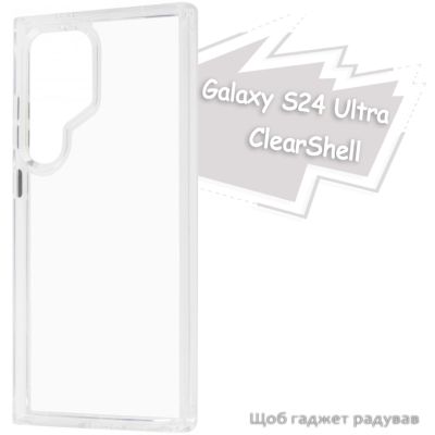 ����� �� ��������� �������� BeCover ClearShell Samsung Galaxy S24 Ultra SM-S928 Transparancy (713394) - �������� 7