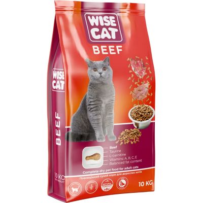 ����� ���� ��� ����� Wise Cat Beef 10 �� (4820111141289) - �������� 1