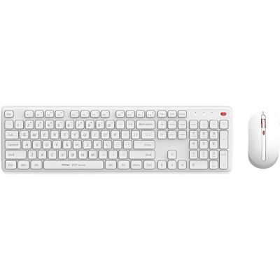  Xiaomi MiiiW Keyboard and Mouse Combo Gen 3 PB03 Wireless UA White (MW24PB03 White) -  1