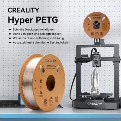 ������� ��� 3D-�������� Creality Hyper PETG 1.75��, black+white, 2x1�� (3301030075) - �������� 2