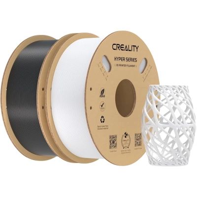 ������� ��� 3D-�������� Creality Hyper PETG 1.75��, black+white, 2x1�� (3301030075) - �������� 1