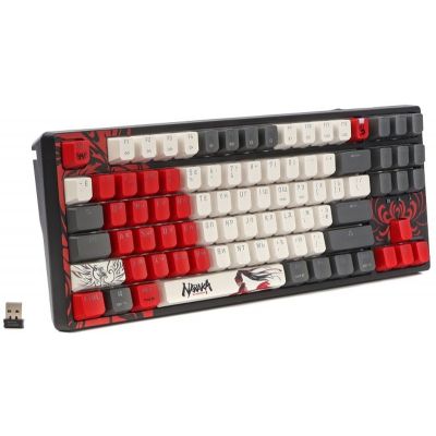 ���������� A4Tech Bloody WS87 Naraka Wireless/Bluetooth Black/Red (4711421001113) - �������� 3