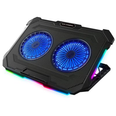 ��������� ��� �������� IceCoorel 10-17", 2*125mm 1200 RPM, 2*USB, 415x293x26.5mm, RGB (F8) - �������� 1