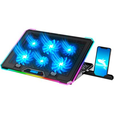 ��������� ��� �������� IceCoorel 10-17", 4*100mm 1400 RPM, 2*USB, 420x300x28mm, RGB (K15) - �������� 1