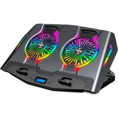��������� ��� �������� IceCoorel 10-18", 2*125mm 1400 RPM, 2*USB, + LCD display, 461x298x52mm, RGB (N10) - �������� 1