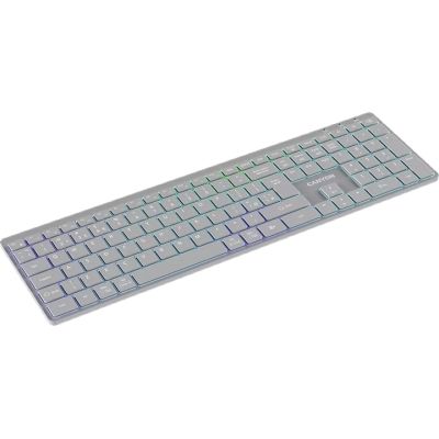 ���������� Canyon HKB-W11 Slim Dual Mode Wireless/Bluetooth RGB UA Grey (CNS-HBTK11G) - �������� 4