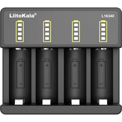 �������� ���������� ��� ������������� Liitokala 4 Slots, Li-ion, 16340, CR123A (Lii-L16340) - �������� 1