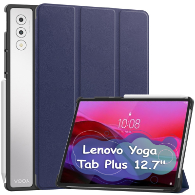 ����� �� �������� BeCover Smart Case Lenovo Yoga Tab Plus 12.7" Deep Blue (713430) - �������� 1