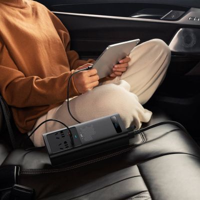   12V/220V 500W IGBT Baseus In-car Inverter Baseus (CGNB010101) -  11