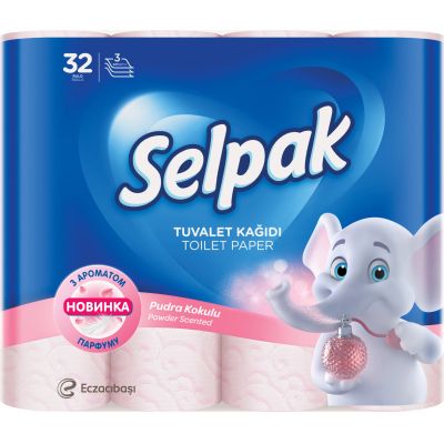 ��������� ���� Selpak Perfumed ����� 3 ���� 32 ������ (8690530324824) - �������� 1
