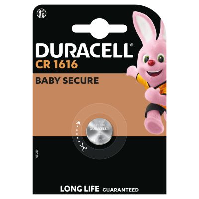  CR 1616     1616 3V, 1 .   Duracell (5011067) -  3