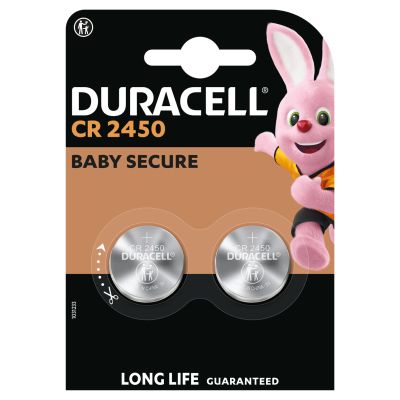  CR 2450     2450 3V, 2 .   Duracell (5012263) -  3