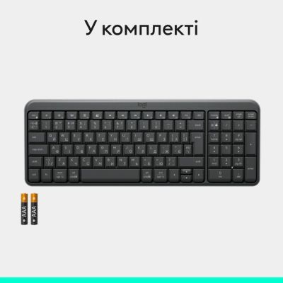 ���������� Logitech K250 Bluetooth/Wireless UA Graphite (920-013822) - �������� 8