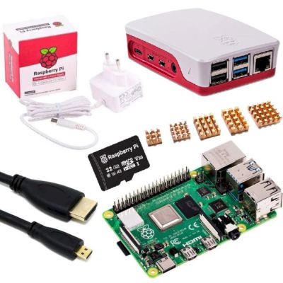   Raspberry Pi 4 8Gb KIT (EU) (RPI4-KIT-8GB-EU) -  1
