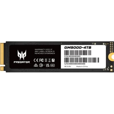SSD  Acer Predator GM9000 4TB M.2 2280 (BL.9BWWR.131) -  6