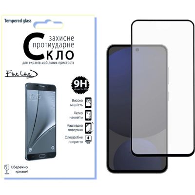   Fine Line Samsung Galaxy S24 FE Black (FL-TGFG-380) -  1