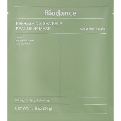 ����� ��� ������� Biodance Refreshing Sea Kelp Real Deep Mask 34 � (8809937361473) - �������� 1