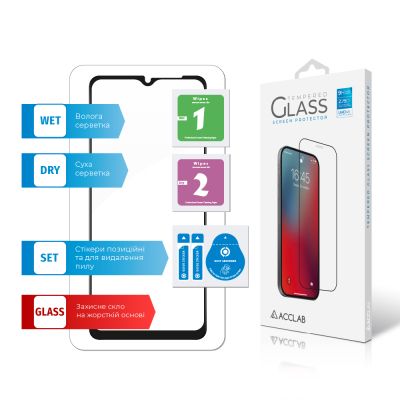 ���� ������� ACCLAB Full Glue Samsung A03 Black (1283126521621) - �������� 7