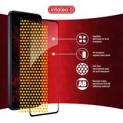���� ������� Intaleo Full Glue Moto G84 Black (1283126582363) - �������� 7