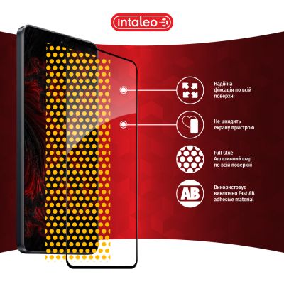 ���� ������� Intaleo Full Glue Xiaomi Poco M6 Pro Black (1283126589744) - �������� 7