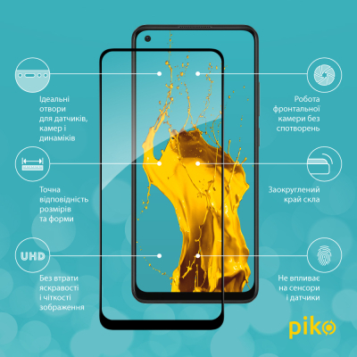 ������ �������� Piko Full Glue Oppo A78 Black (1283126582929) - �������� 2