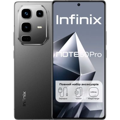 �������� ������� Infinix Note 50 Pro 12/256Gb Shadow Black (4894947068355) - �������� 1