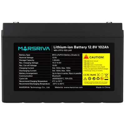 ������� ��� ��� ������� LiFePo4 Marsriva 12.8V 100Ah V3 (MR-LFP12-100-LAR V3) - �������� 2