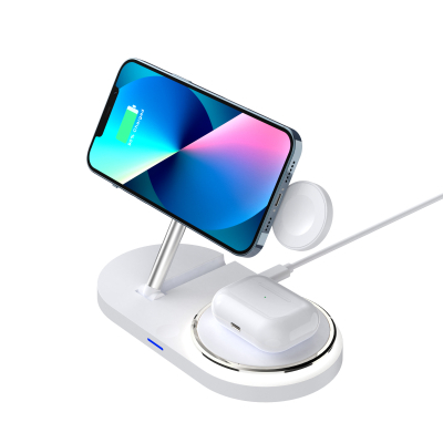 �������� ���������� Armorstandart Wireless Charging H101 3 in 1 Magnetic White (ARM78102) - �������� 5