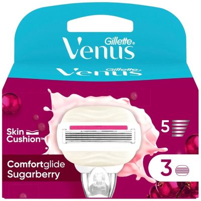 ������� ������� Gillette Venus Comfortglide Olay Sugarberry 3 ��. (8700216674164) - �������� 2
