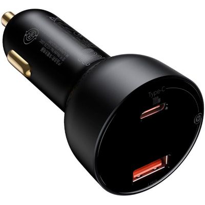�������� ������� Baseus Superme Digital Display PPS Dual Quick Charger Car Charger black (TZCCZX-01) - �������� 2