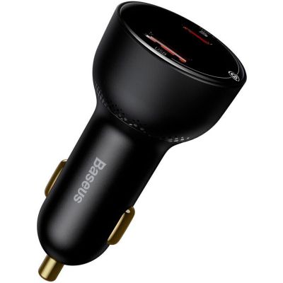 �������� ������� Baseus Superme Digital Display PPS Dual Quick Charger Car Charger black (TZCCZX-01) - �������� 3
