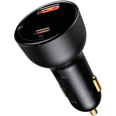 �������� ������� Baseus Superme Digital Display PPS Dual Quick Charger Car Charger black (TZCCZX-01) - �������� 4
