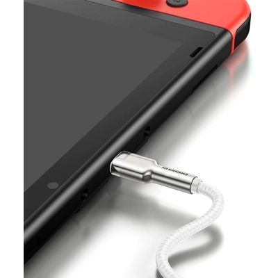   USB-C to Lightning 1.0m Cafule Metal PD 20W white Baseus (CATLJK-A02) -  7