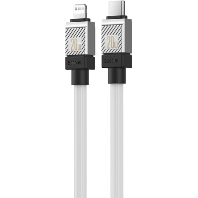 ���� ������ USB-C to Lightning 2.0m CoolPlay Fast Charging 20W white Baseus (CAKW000102) - �������� 2