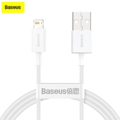���� ������ USB 2.0 AM to Lightning 2.0m Superior Fast Charging 2.4A white Baseus (CALYS-C02) - �������� 6