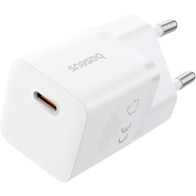 �������� ������� Baseus GaN5 Fast Charger USB-C 25W + Cable Type-C 100W white (P10110909213-01) - �������� 2
