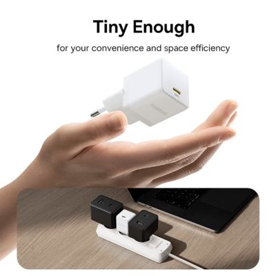 �������� ������� Baseus Palm Fast Charger 1C 30W + Cable 1.0m Type-C 60W white (P10111605213-01) - �������� 8