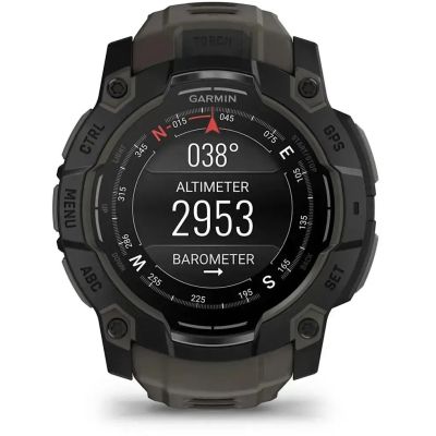 �����-���� Garmin Instinct 3, Tactical, AMOLED, 50mm, Black, GPS (010-03020-50) - �������� 12
