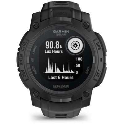 �����-�������� Garmin Instinct 3, Tactical, Solar, 45mm, Black, GPS �����-�������� (010-02934-50) - �������� 11