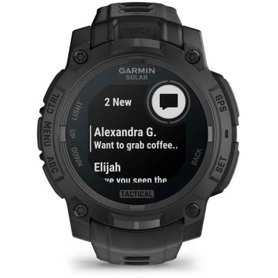 �����-�������� Garmin Instinct 3, Tactical, Solar, 45mm, Black, GPS �����-�������� (010-02934-50) - �������� 2