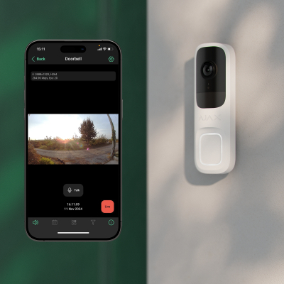 �������� ������ Ajax Doorbell grey - �������� 12