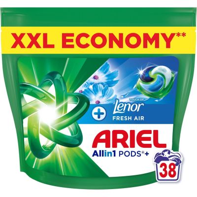 ������� ��� ������ Ariel Pods+ All-in-1 Touch of Lenor ������������� ������� ������� Lenor 38 ��. (8700216764599) - �������� 1