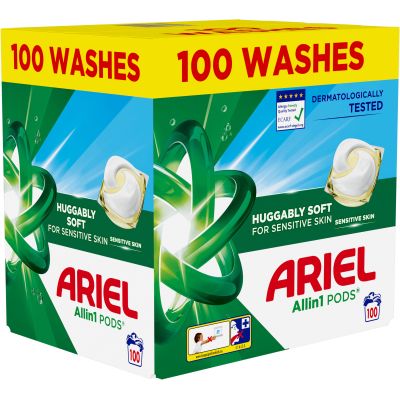 ������� ��� ������ Ariel Pods All-in-1 Sensitive Skin ��� �������������� ���� 100 ��. (8700216765619) - �������� 2