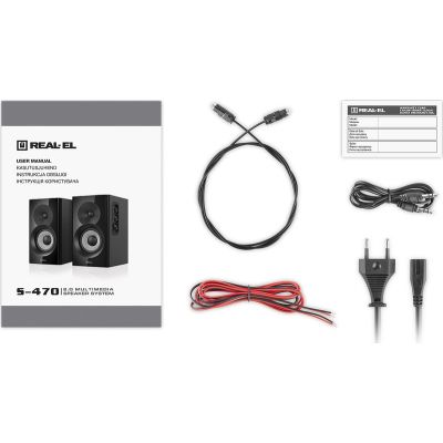   REAL-EL S-470 Black (EL121200018) -  11