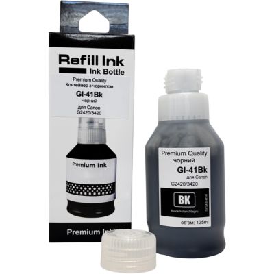 ������� Premium Quality Canon GI-41Bk 135�� Black (70264923) - �������� 1